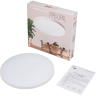 Светильник светодиодный декоративный JAZZWAY PPB OPAL 36Вт 4000К WH d300X55 IP20 настенно-потолочный бытовой 5060845